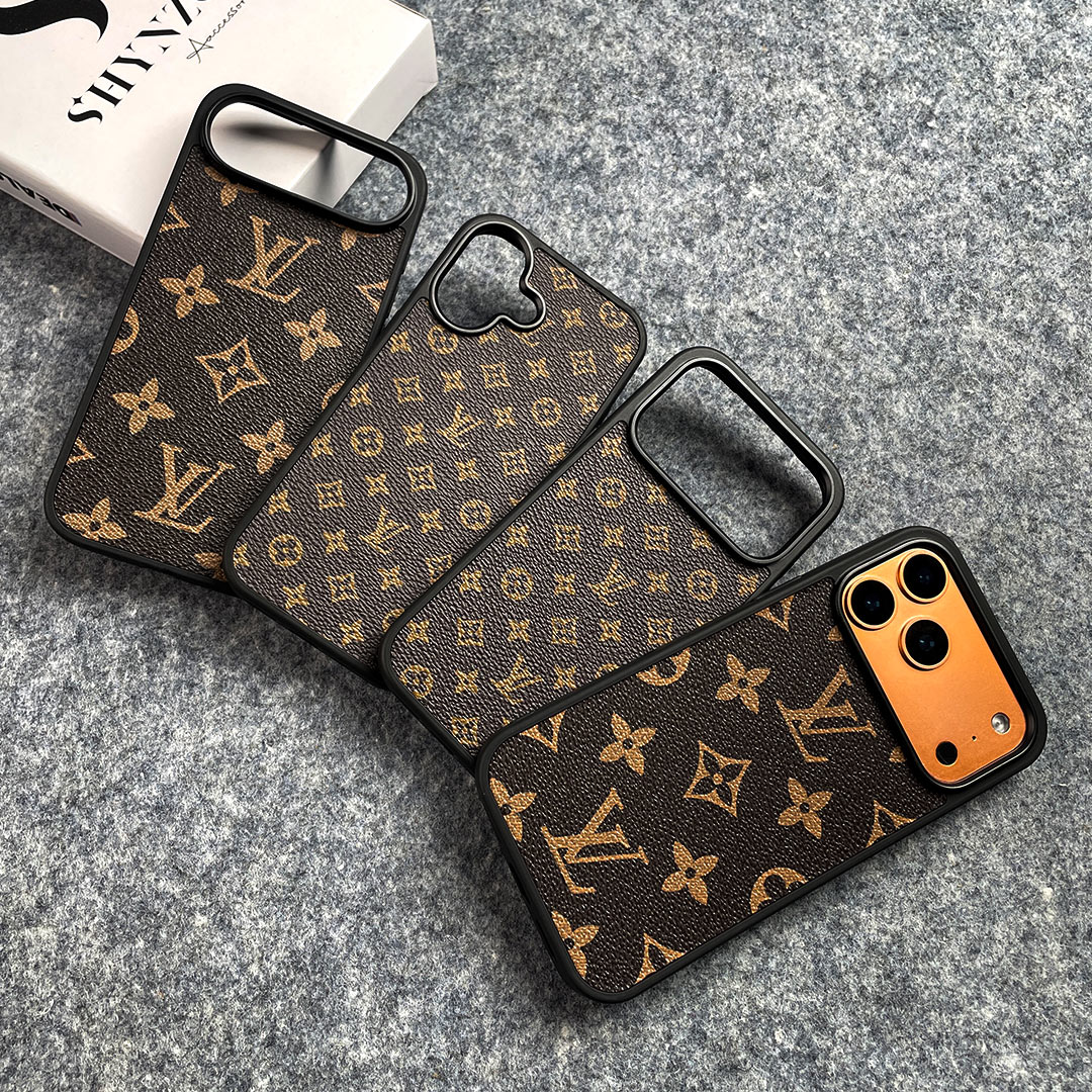 Luxury Designer Leather Case for iPhone