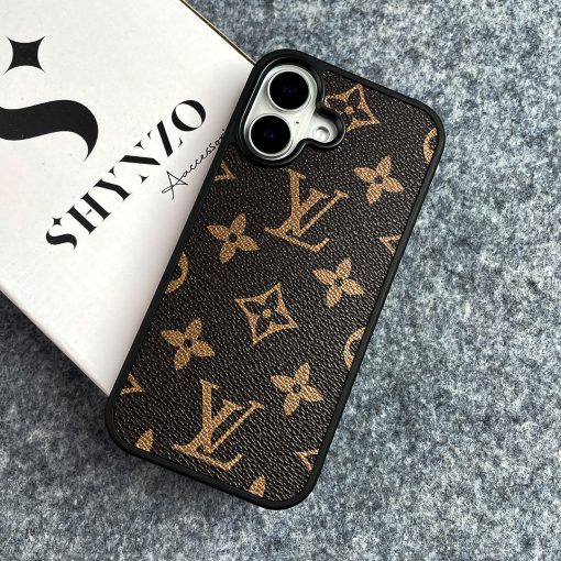 Luxury Designer Leather Case for iPhone – Shynzo - Main Image