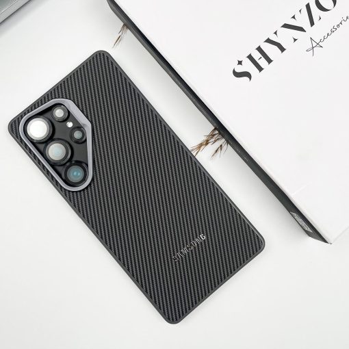 Carbon Luxe Metallic Precision Case for S25 Ultra - Image 4