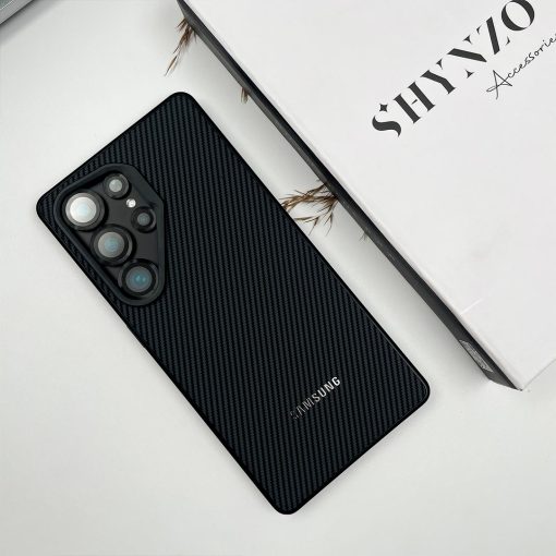 Carbon Luxe Metallic Precision Case for S25 Ultra - Image 3