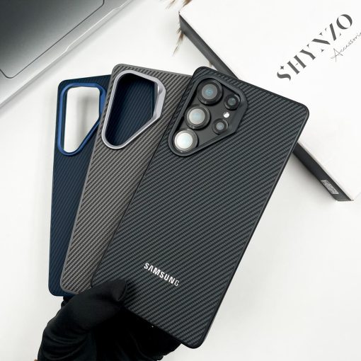 Carbon Luxe Metallic Precision Case for S25 Ultra - Image 2