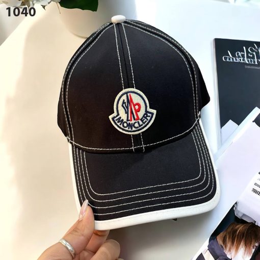 MONCLER Premium Luxury Unisex 1040 Baseball Caps - Image 3