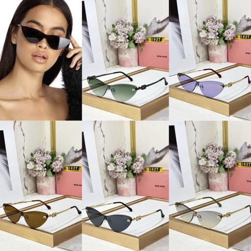 MIU MIU Premium Luxury Women 1037 Aviators