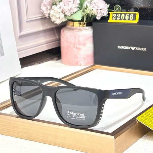 EMPORIO ARMANI Luxury 22066 Polarized Wayfarers - Image 5