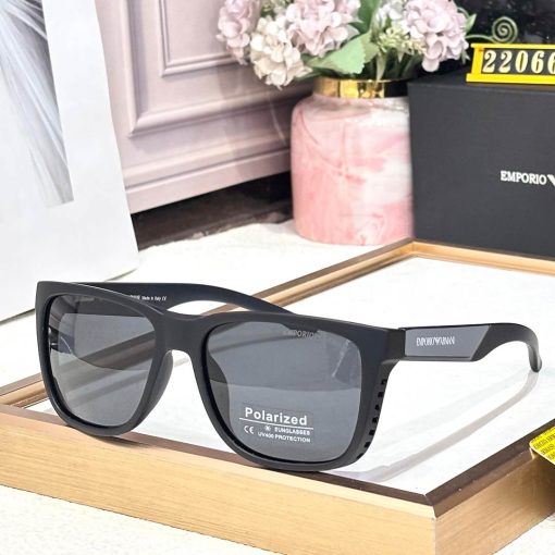 EMPORIO ARMANI Luxury 22066 Polarized Wayfarers - Image 4