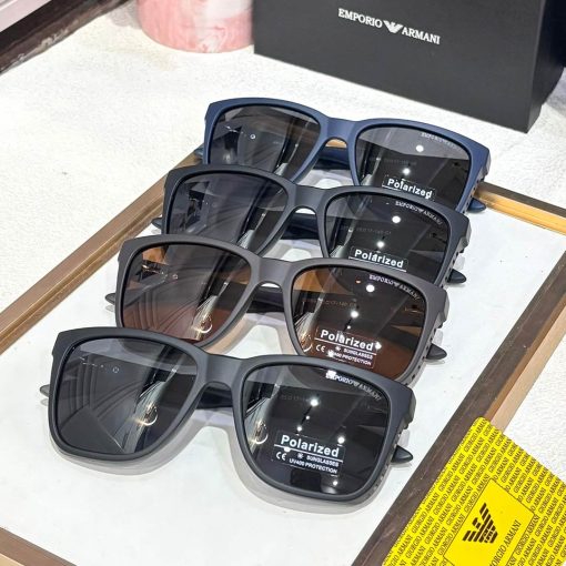 EMPORIO ARMANI Luxury 22066 Polarized Wayfarers - Image 10