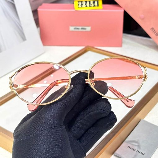 MIU MIU Luxe 22454 Women Aviators - Image 4