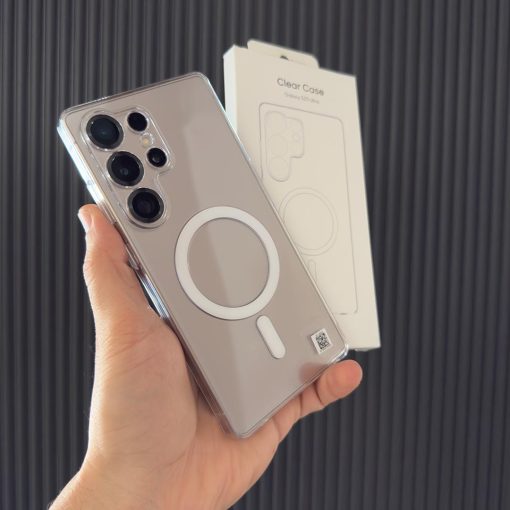 Clear View Magnetic Case For With Camera Protection - Image 2