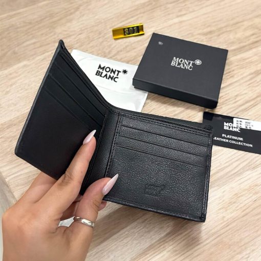 MB Men Premium Leather Wallet – 301 - Image 3