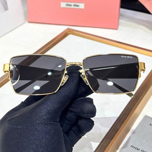 MIU MIU Luxury Premium 54 Women Aviators - Image 4