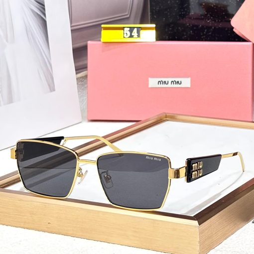 MIU MIU Luxury Premium 54 Women Aviators