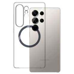 Clear View Magnetic Case with Alloy Camera Shield