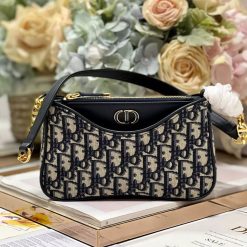 DR Classic Monogram Curved Shoulder Bag
