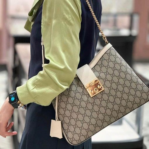 GC Padlock Large Shoulder Bag - Image 6