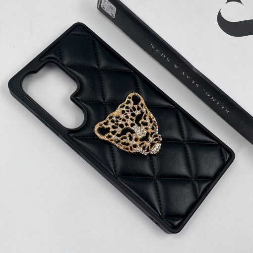 GrandeTiger – Quilted Leather Royal Case S25 Ultra - Image 5