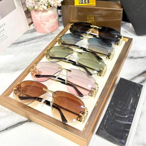 LOEWE Premium Luxury 044 Women Aviators - Image 12