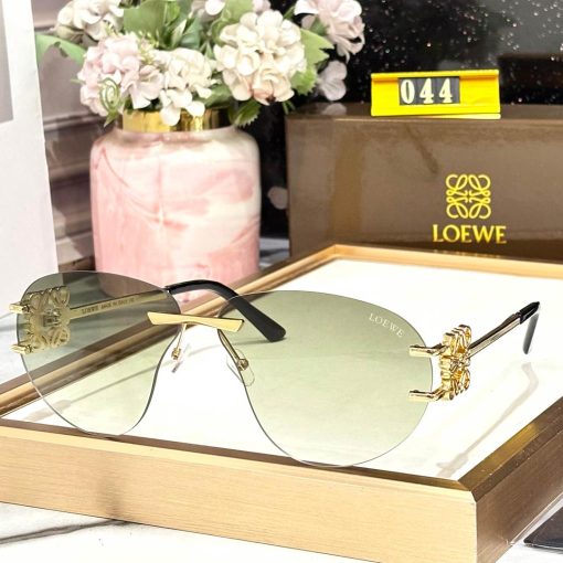 LOEWE Premium Luxury 044 Women Aviators - Image 3