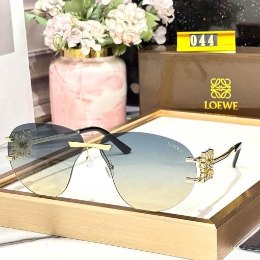 LOEWE Premium Luxury 044 Women Aviators - Image 2