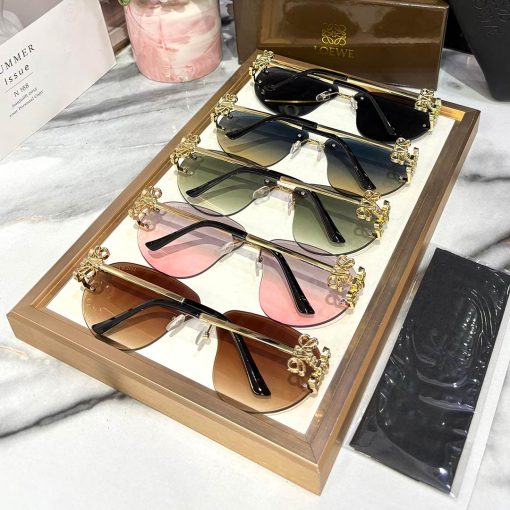 LOEWE Premium Luxury 044 Women Aviators - Image 13
