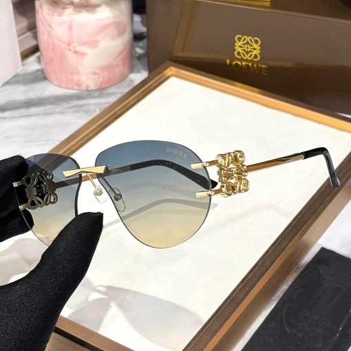 LOEWE Premium Luxury 044 Women Aviators - Image 7
