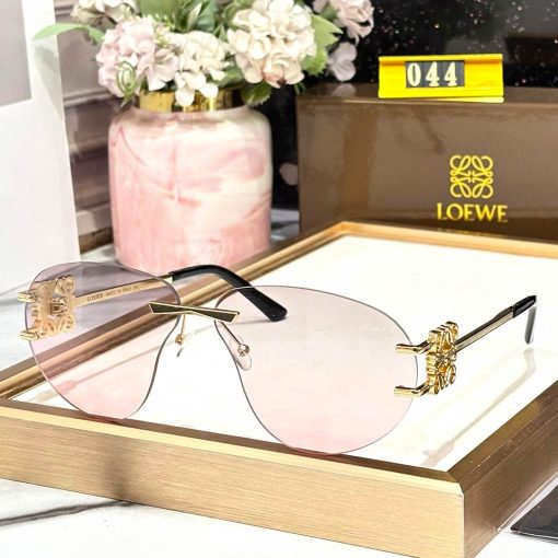 LOEWE Premium Luxury 044 Women Aviators - Image 4