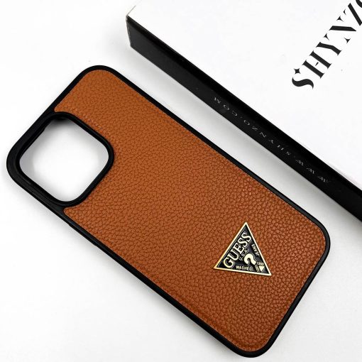 GSS Grain Leather Slim Case for iPhone - Image 5