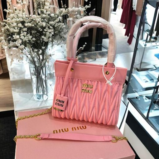 MIU MIU QUILTED HANDBAG - Image 7