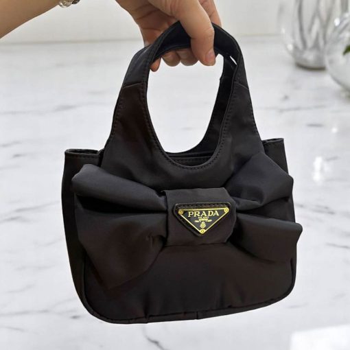 PRDA Re-Nylon Bow Shoulder Bag - Image 2