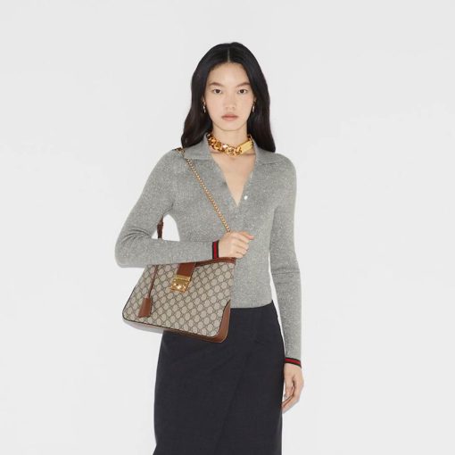 GC Padlock Large Shoulder Bag - Image 5