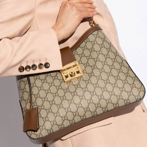 GC Padlock Large Shoulder Bag - Image 4