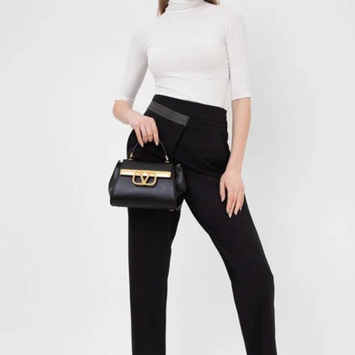 VLNTNO GARAVANI ROCKSTUD ALCOVE BAG - Image 2