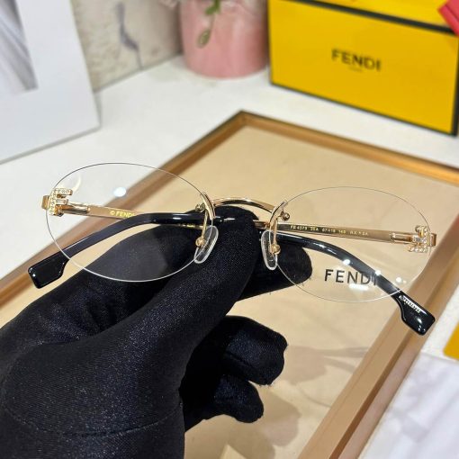 FND Luxury 4075 Women Optical Frame – Mirror Quality - Image 7