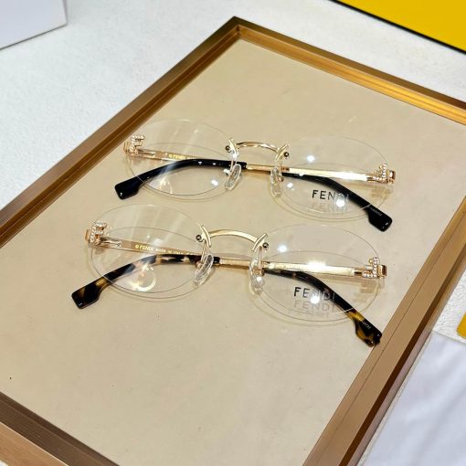 FND Luxury 4075 Women Optical Frame – Mirror Quality - Image 8
