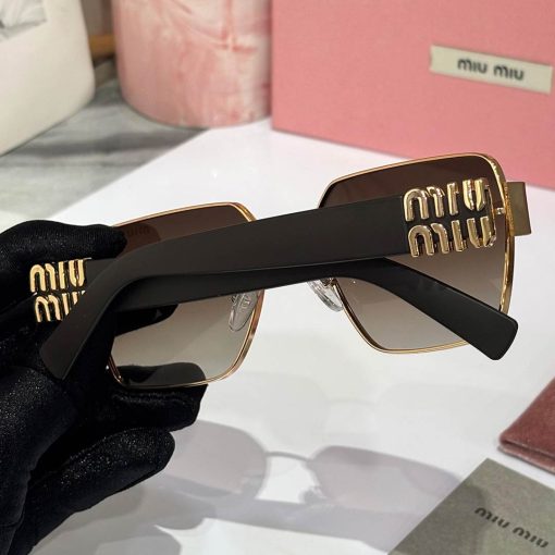 MIU MIU Premium Luxury Women 550 Aviators - Image 10