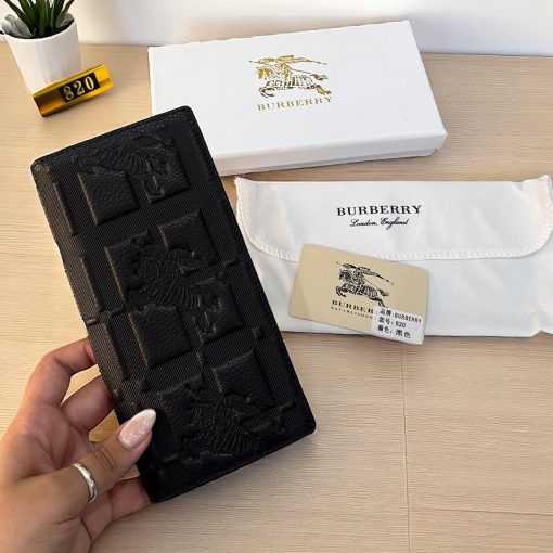 BB Monogram Leather Long Wallet 820