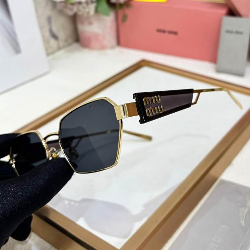 MIU MIU Premium Luxury Women 9188 Aviators - Image 7