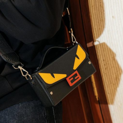 Fierce Glare Crossbody Box Bag