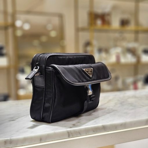 Luxe Premium Re-Nylon Shoulder Bag