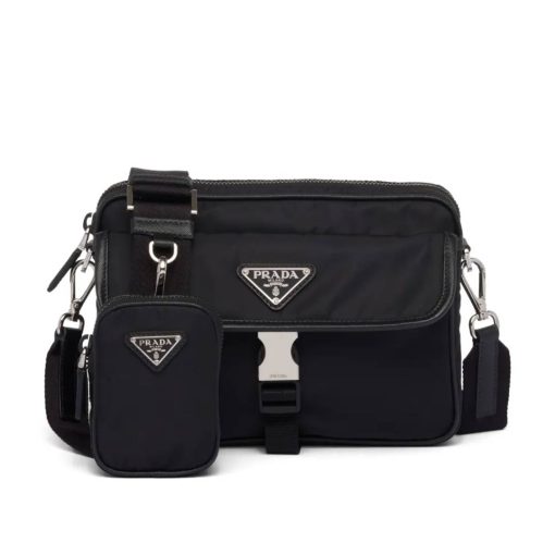 Luxe Premium Re-Nylon Shoulder Bag - Image 8