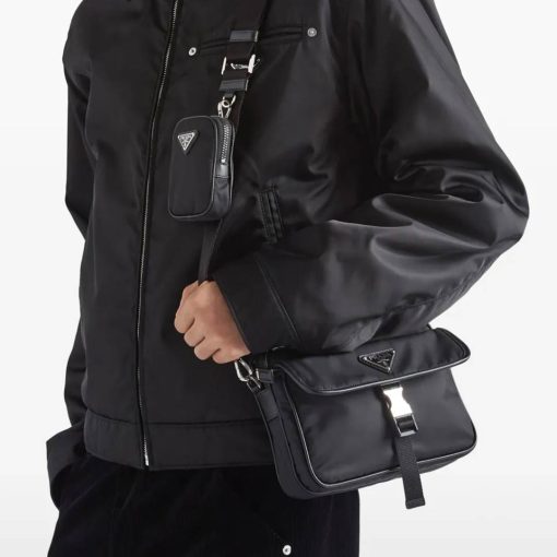 Luxe Premium Re-Nylon Shoulder Bag - Image 6