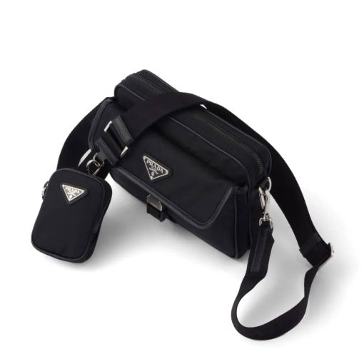 Luxe Premium Re-Nylon Shoulder Bag - Image 3