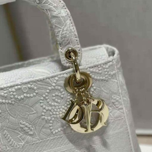 Midnight Lace Embroidered Mini Satchel - Image 14
