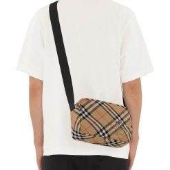 Alternative view of BB Iconic Check Everyday Crossbody – Beige