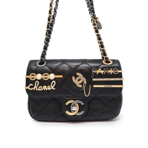 CNL MATELASSE CHARM SLING BAG