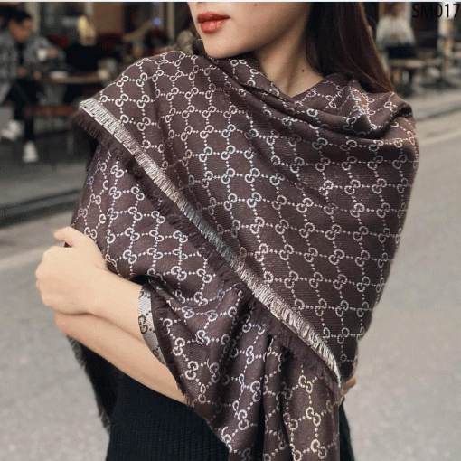 GC Luxury SEMI WOOLEN COTTON BLEND STOLE SM017 - Image 8