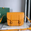 Premium Mustard Yellow Geometric Crossbody Bag