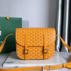Premium Mustard Yellow Geometric Crossbody Bag