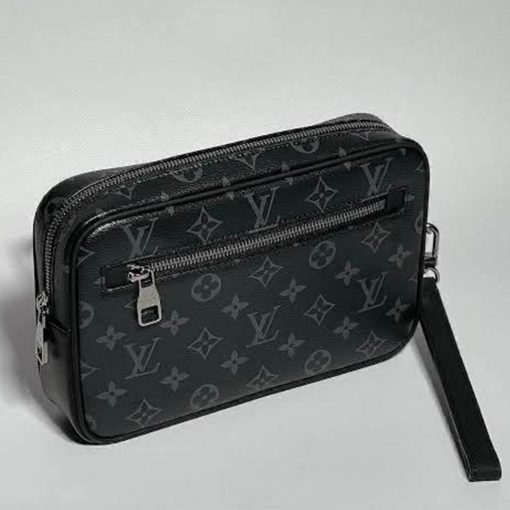 Premium Monogram Print Pochette Bag - Image 3