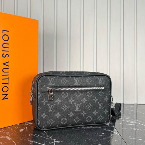 Premium Monogram Print Pochette Bag - Image 2