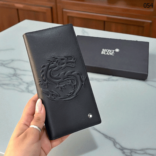 MB Men Premium Leather Long Wallet – 054